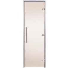 Скляні двері для хамама GREUS Premium 80/200 бронза