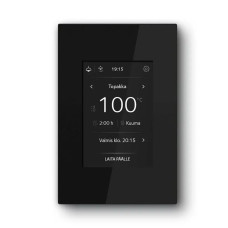 Пульт керування Tulikivi Touch Screen WIFI чорний для електрокам'янок Пульт керування Tulikivi Touch Screen WIFI чорний для електрокам'янок